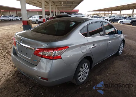 2014 Nissan Sentra Sv z USA, uszkodzony, nr VIN 3N1AB7AP8EY223096